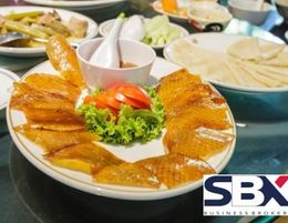 Restaurant serving Chinese cuisine - Sales $22K p.w. - Nets $5K p.w.