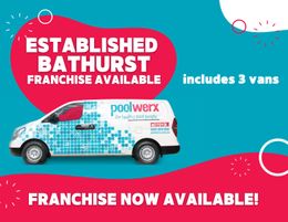 Bathurst, Poolwerx Pool & Spa Mobile Franchise For Sale - 3 VANS included!