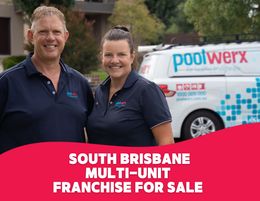 Brisbane South Poolwerx Pool Franchise incl 4 Vans + Retail Store