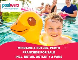 Gorgeous North Perth Coast Poolwerx Pool Franchise incl a Retail Store + 2 Vans