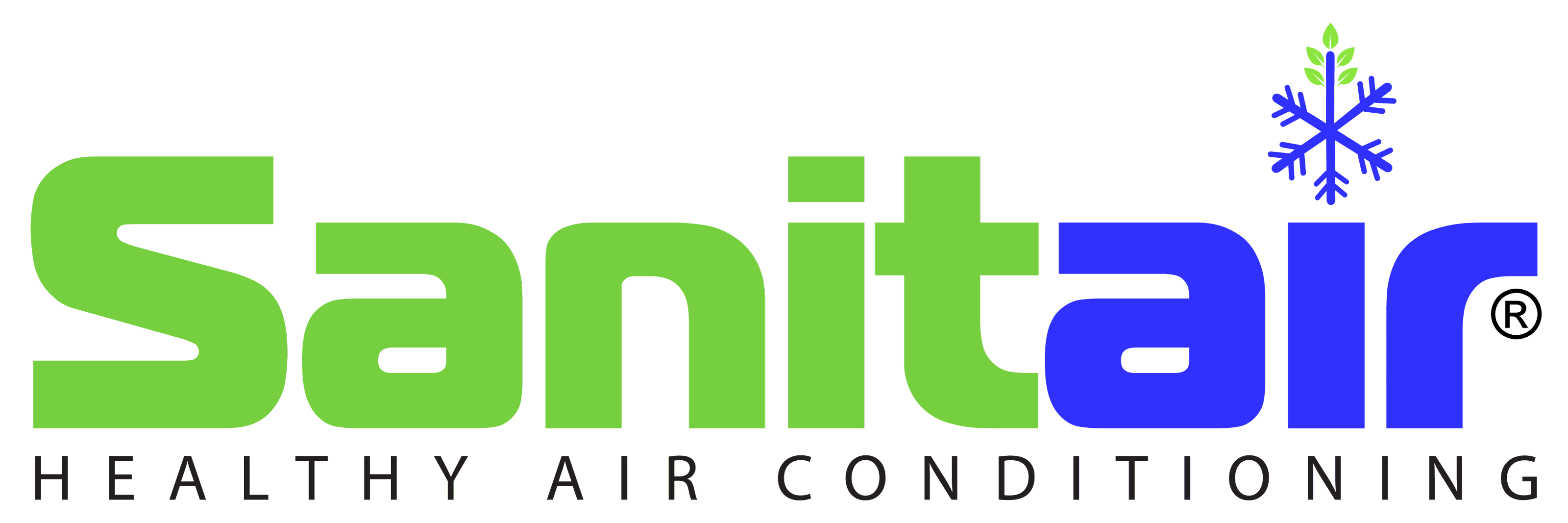Sanitair Air Conditioning Cleaning Logo