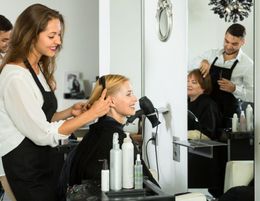 Busy & Easy To Operate Hair Salon - $55,000 Pa Profit For Non-Working Owner