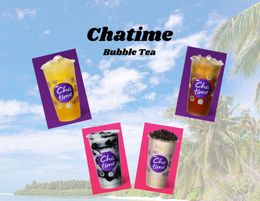 Entry level Chatime bubble tea shop nearby city for sale at plant & equipmen