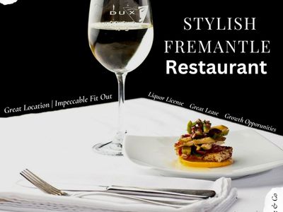 for-sale-fremantle-restaurant-130k-monthly-turnover-275-000-stock-0