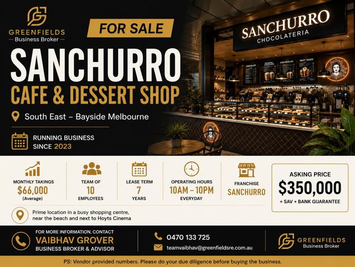 san-churro-caf-233-amp-dessert-franchise-for-sale-prime-bayside-location-in-fr-0