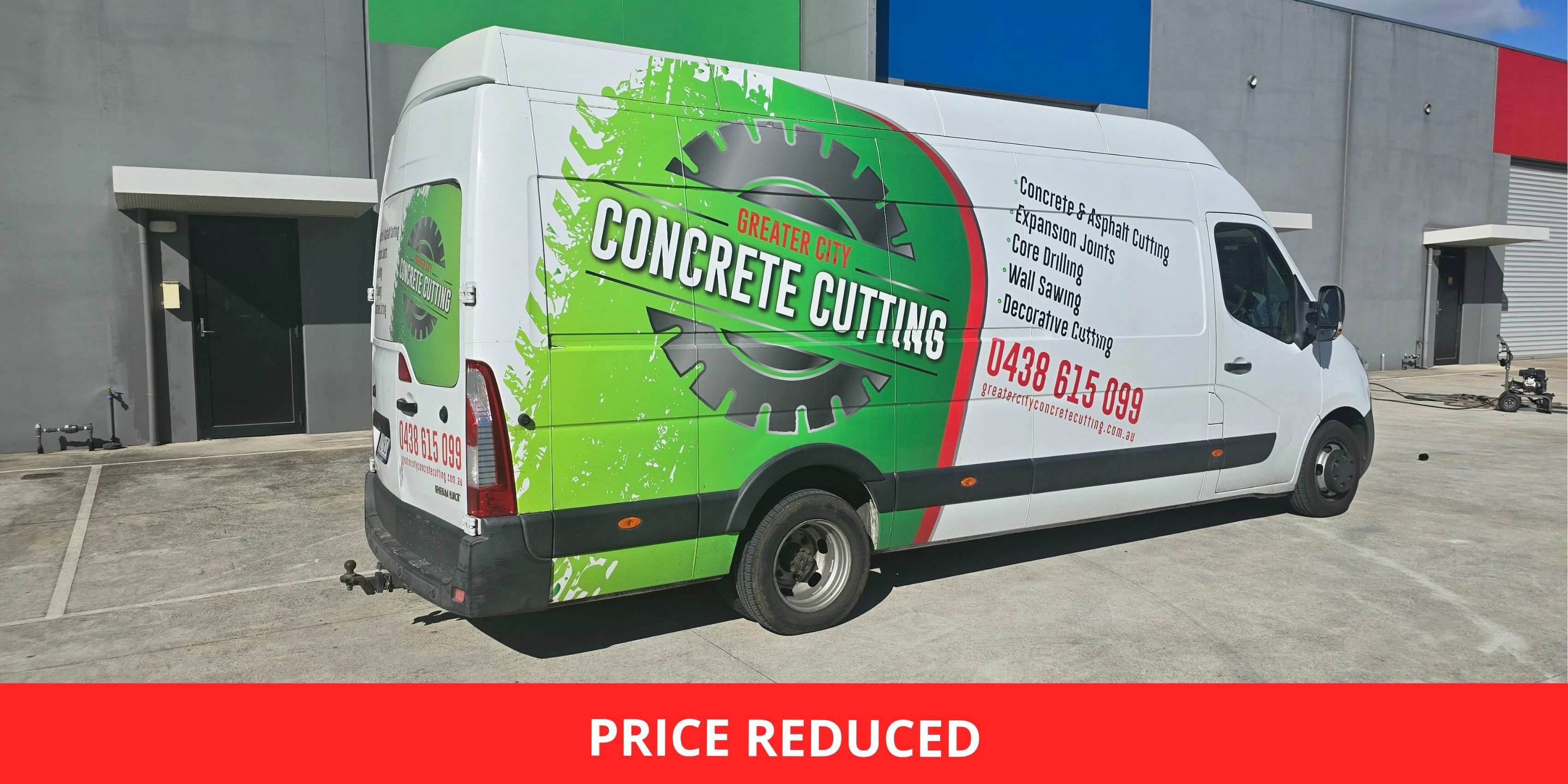 GREATER CITY CONCRETE CUTTING FOR SALE 145,000 in Melbourne