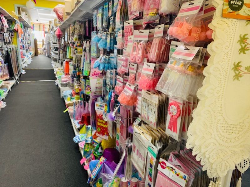 BARGAIN! Established Party Supply, Gift and Variety Shop for Sale in