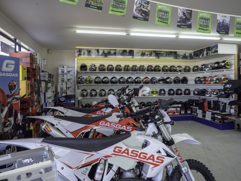 Motorcycle Dealership For Sale with 4 Bedroom