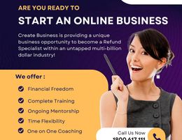 Attention Biz Buyers: FOR SALE! SUPERB Online Refund Specialist System Business!
