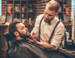 A chain of 4 trendy barber shops for sale