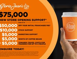 Exciting New Franchise Opportunity with Gloria Jean’s!