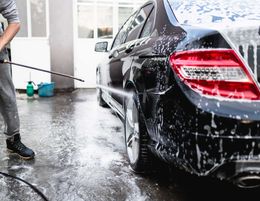 Car Wash business with low rent and high sales