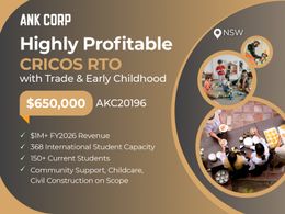 Highly Profitable CRICOS RTO for Sale | 150+ Active Students | NSW | $650,000