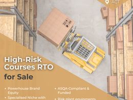 High-risk Courses RTO for Sale | $350,000 | ACT | AKG20153