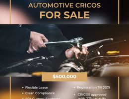 Automotive CRICOS for Sale | SA | $500,000 | AKC20150