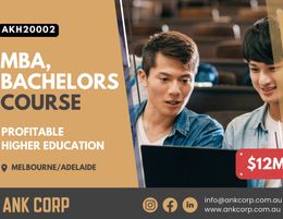 Profitable Higher Education MBA - Bachelor Courses For Sale in VIC, SA AKH20002