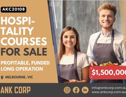 Profitable, Long Operation, Funded Hospitality College For Sale in VIC AKC20108