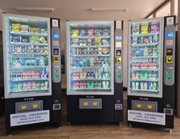 Premium Sited Vending Machine Business for Sale with Income Guarantee Darwin