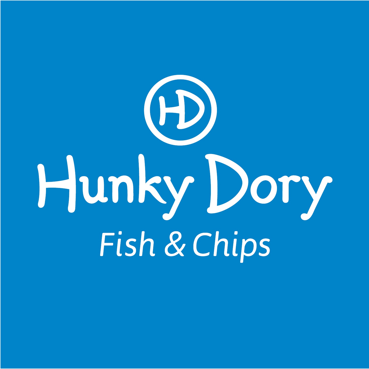 Hunky Dory Fish & Chips Logo