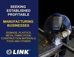 WANTED Established Profitable Manufacturing Business