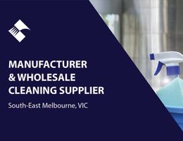 MANUFACTURER & WHOLESALE CLEANING SUPPLIER (SOUTH EAST MELB) BFB2504