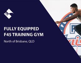 FULLY EQUIPPED F45 TRAINING GYM FOR SALE (NORTH OF BRISBANE) BFB2183