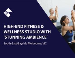 FITNESS & WELLNESS STUDIO WITH ‘STUNNING AMBIENCE’ (BAYSIDE MELB) BFB2678