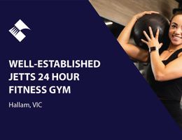 WELL-ESTABLISHED JETTS 24 HOUR FITNESS GYM (HALLAM) BFB0837