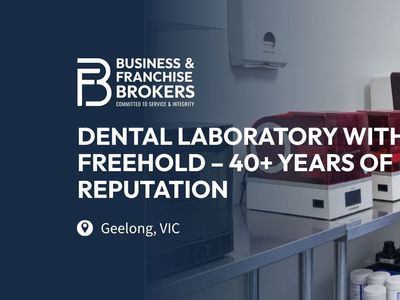 dental-laboratory-with-freehold-for-sale-40-years-of-reputation-geelong-vic-0