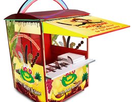 Unique Business Idea And Equipment For Sale – Mobile Kiosk With Freezer