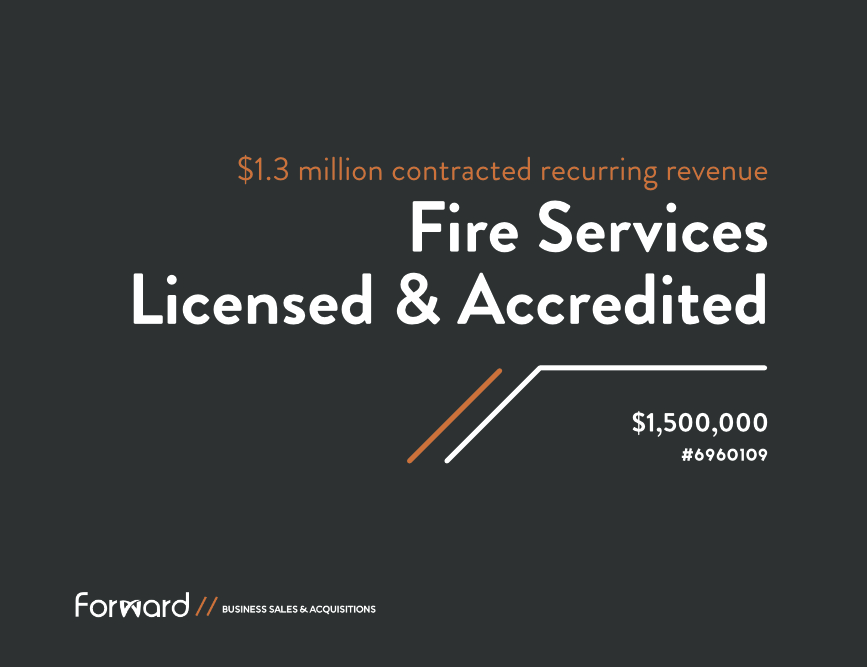 Fire Services Business with Compliance-Driven Contracted Recurring ...