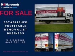 Urgent Sale! 20 Year Established Profitable Removalist Business