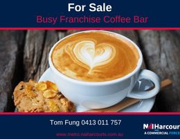 Busy Franchise Coffee Bar For Sale