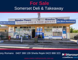 SOMERSET DELI & COMMERCIAL PROPERTY FOR SALE