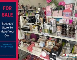 UNDER OFFER - Boutique Store To Make Your Own!