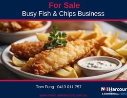 Busy Fish & Chip Business