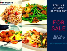Popular Chinese Restaurant For Sale