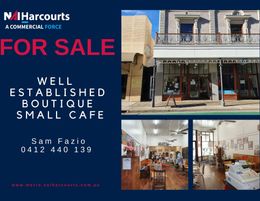 Well Established Boutique Cafe in Fremantle