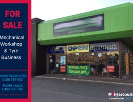 Thriving Mechanical Workshop & Tyre Business in Busy Location For Sale
