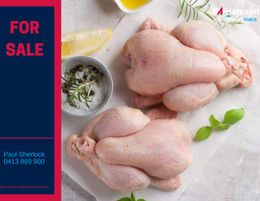 On Offer a Poultry Processing Facility with Freehold