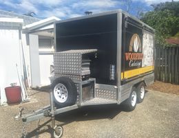 PIZZA MOBILE WOODFIRED TRAILER / & TOW CAR OPTIONAL   CONTACT Colin 0488195874