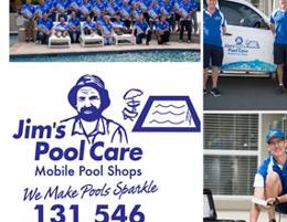 Control your future. Become your own Boss this year with Jim’s Pool Care