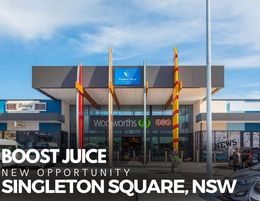  Boost Juice Singleton Square, NSW- Taking expressions of interest