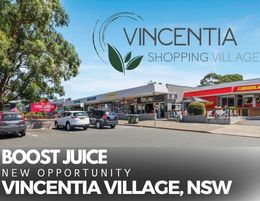 New Boost Juice opportunity- Vincentia Village, NSW! 