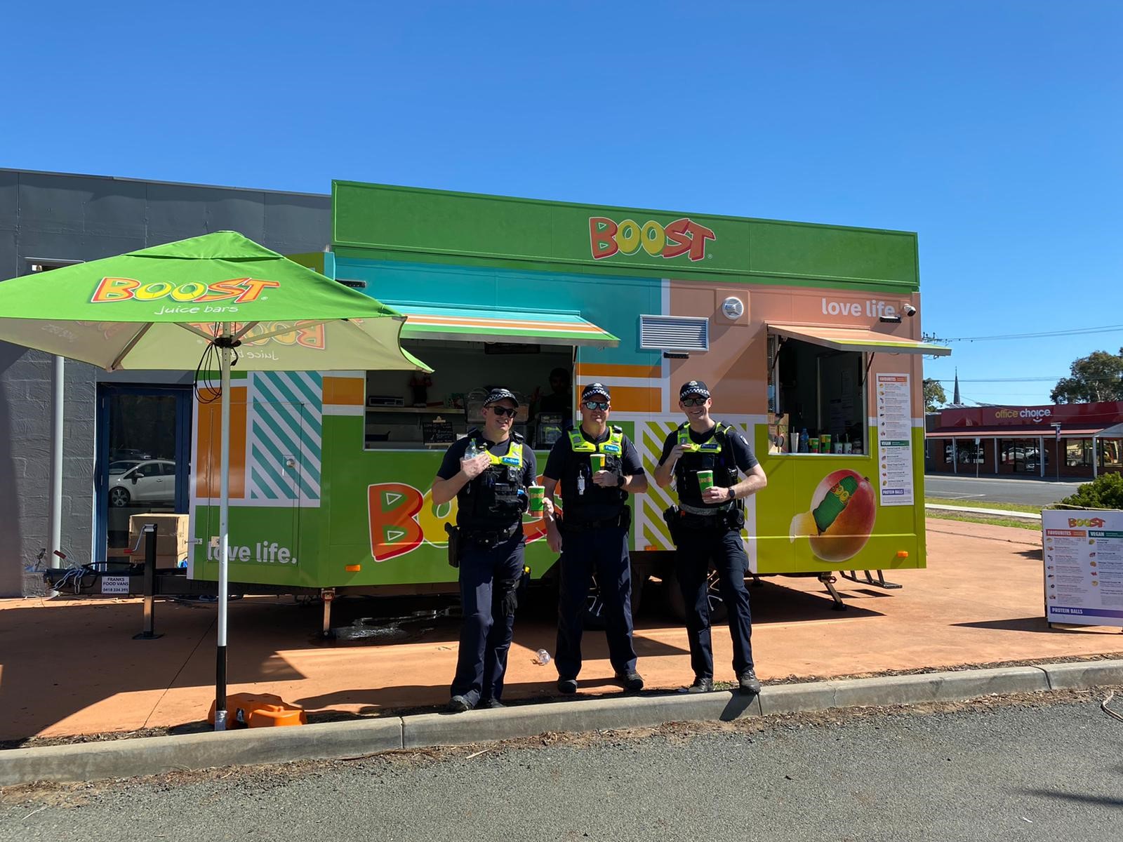 Boost Juice Mobeel unit Existing territory and unit for sale (Albury