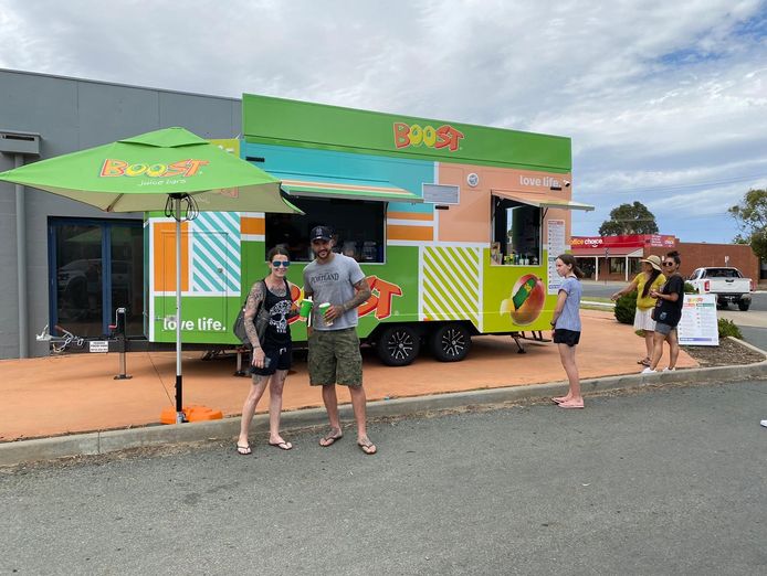 Boost Juice Mobeel unit Existing territory and unit for sale (Albury