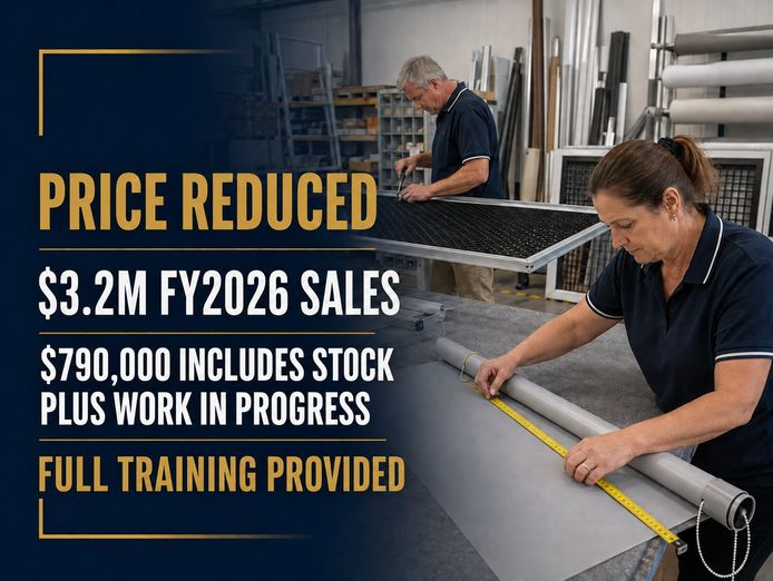price-reduced-3-2m-revenue-screens-blinds-manufacturer-brisbane-0