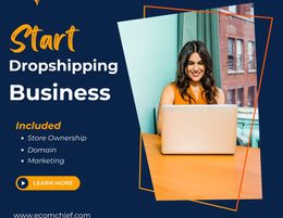 Online ECommerce Dropshipping Business Website for Sale