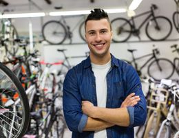 34290 Fully Equipped Bicycle Shop - Asset Sale