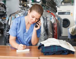34581 Lucrative Dry-Cleaning and Laundry Services Business